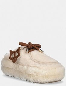 Kapcie Naked Wolfe  beżowe damskie Blizzard.Sand