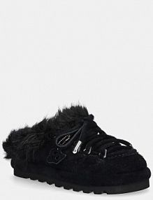 Kapcie Naked Wolfe  czarne damskie Harlow.Black