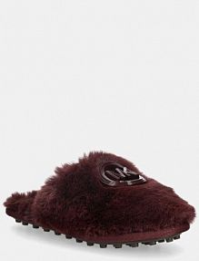 Kapcie MICHAEL Michael Kors  bordowy damskie 40F5ADFA1D.61