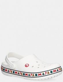 Klapki Crocs  białe damskie 211921.100