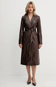 Płaszcz Marciano by Guess  brązowy damski 5YGL08.7345A