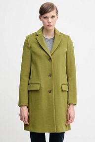 Płaszcz United Colors of Benetton  zielony damski 2V0PDN062