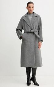 Płaszcz Weekend Max Mara  szary damski 2525016082600