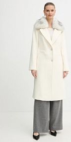 Płaszcz Guess  beżowy damski W5BL19.W2642