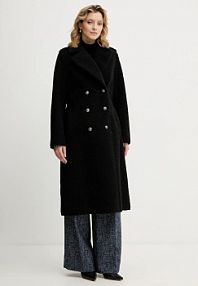 Płaszcz Guess  czarny damski W5BL62.W4190