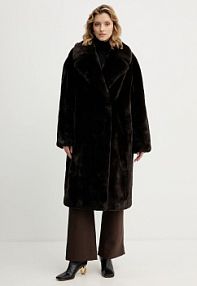 Płaszcz Guess  brązowy damski W5BL95.WJ110