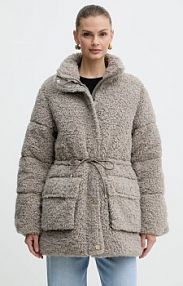 Płaszcz Luisa Spagnoli  szary damski 542637