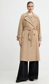 Płaszcz Marella  brązowy damski 2523016071200