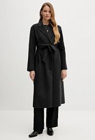 Płaszcz Tommy Hilfiger  szary damski WW0WW47286