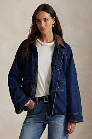 Kurtka jeansowe Polo Ralph Lauren  niebieska damska 211971233