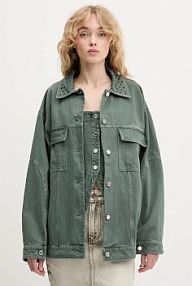 Kurtka Stine Goya  zielona damska SG.PF25.J049.