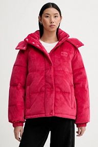 Kurtka Tommy Jeans  różowa damska DW0DW21668