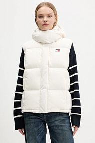 Kamizelka Tommy Jeans  beżowa damska DW0DW21627