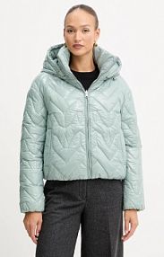 Kurtka PATRIZIA PEPE  turkusowa damska 2O0189.A647