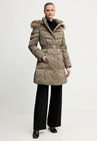 Kurtka puchowa Guess  beżowa damska W5BL30.W2802