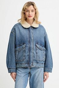 Kurtka jeansowe Levi's  granatowa damska 003JF