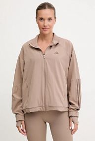Kurtka adidas performance  brązowa damska JX3857