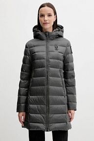 Kurtka puchowa Blauer  szara damska BLDK03102