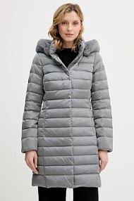 Kurtka puchowa Geox  szara damska W5626H.T3122