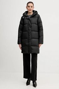 Kurtka puchowa Tommy Hilfiger  czarna damska WW0WW46535