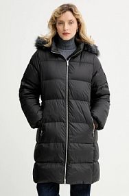 Kurtka puchowa Calvin Klein  czarna damska LV044D545G