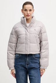 Kurtka Calvin Klein Jeans  szara damska LV047D504G