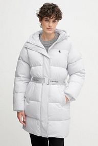 Kurtka Calvin Klein Jeans  fioletowa damska LV047D508G