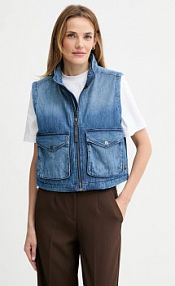 Kamizelka G-Star  niebieska damska D26944.E090