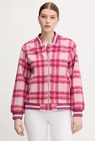 Kurtka United Colors of Benetton  różowa damska 20G9DN08S