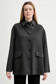 Płaszcz Nanushka  szary damski NW25FWJK27994