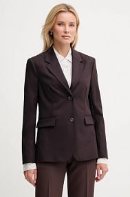 Żakiet Tommy Hilfiger  bordowy WW0WW46662