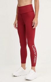 Legginsy Calvin Klein Performance  czerwone damskie LVGWS5L613