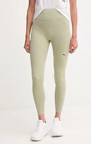 Legginsy Puma  zielone damskie 527463