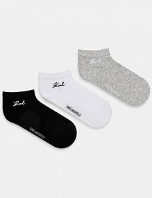 Skarpetki Karl Lagerfeld  szare damskie A4W47034