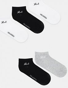 Skarpetki Karl Lagerfeld  czarne damskie A4W47035