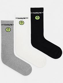 Skarpetki Barrow  czarne damskie F5BWUAPK130