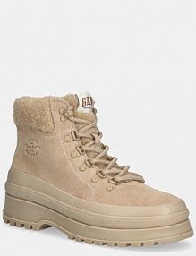 Botki Gant  beżowe damskie 31543083