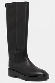 Kozaki Calvin Klein  czarne damskie YW0YW01910