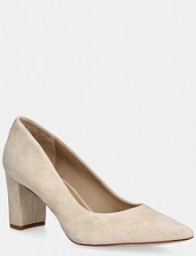 Czółenka Lauren Ralph Lauren  beżowe 802967743003.