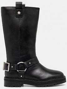 Kozaki Barbour  czarne damskie LFO0779BK91