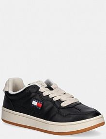 Sneakersy Tommy Jeans  czarne damskie EN0EN02855