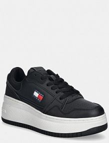 Sneakersy Tommy Jeans  czarne damskie EN0EN02860