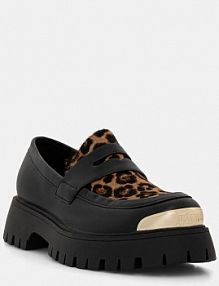 Mokasyny Just Cavalli  czarne damskie 79RA3S88ZSD18