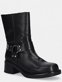 Botki na obcasie Just Cavalli  czarne 79RA3S91ZSD61