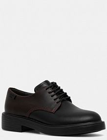 Półbuty sznurowane Camper  czarne damskie K201684.021