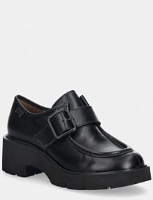 Półbuty sznurowane Camper  czarne damskie K201930.001