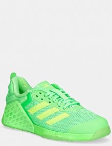 Buty sportowe adidas performance  zielone damskie JR1676