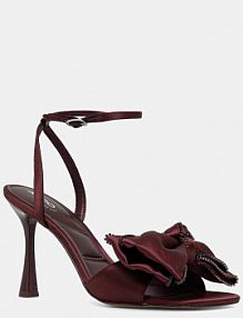 Sandały na obcasie ALDO  bordowy 14154108.TINS