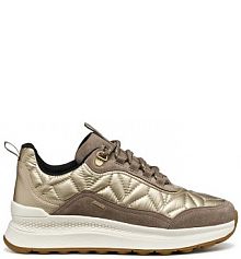 Sneakersy Geox  złote damskie D46WPD.0FU22.