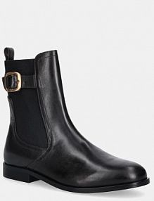 Sztyblety Twinset  brązowe damskie 252TCP120.002